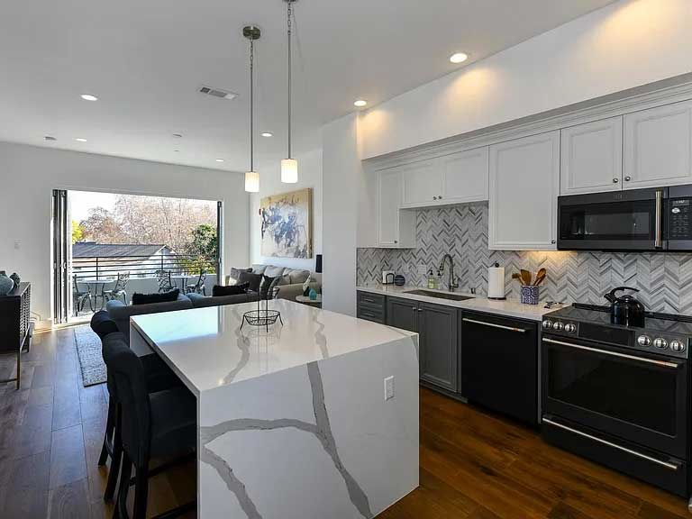 Downtown Getaway interior